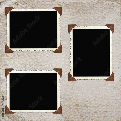 vintage background with frames