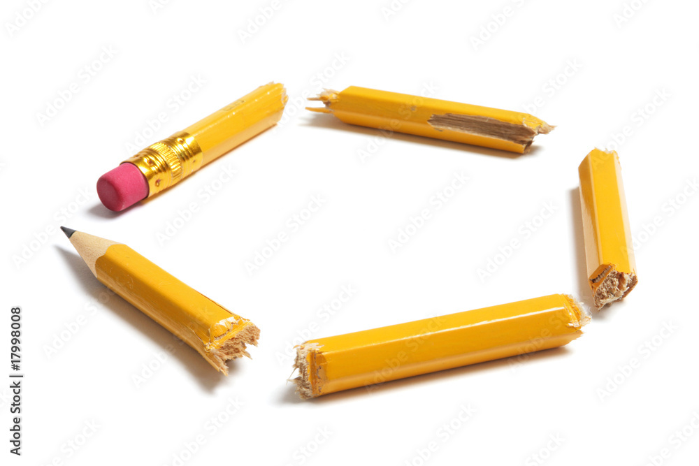 Broken Pencil Pieces Broken Pencil Pieces