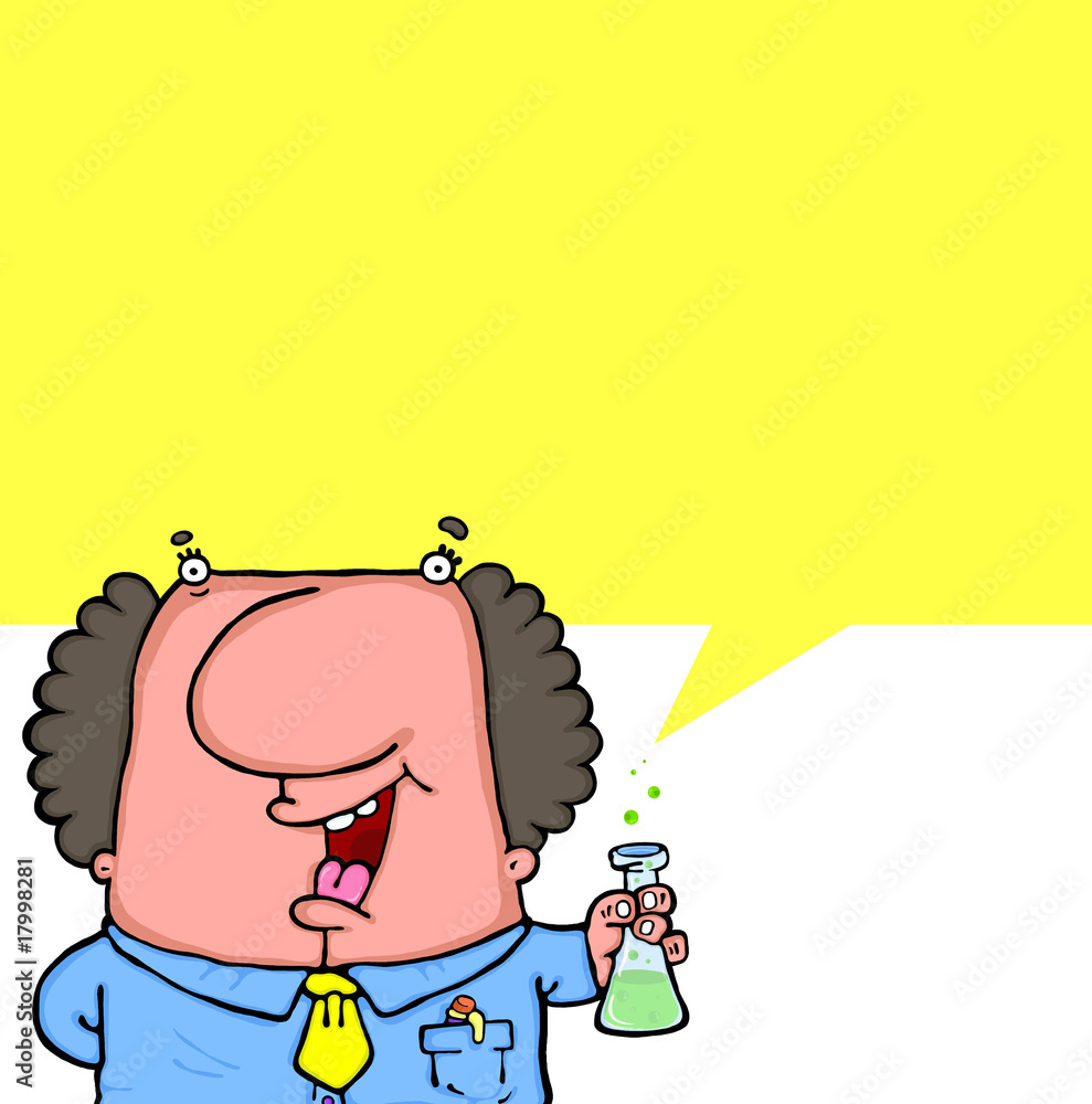 Comics. Mad scientist says...