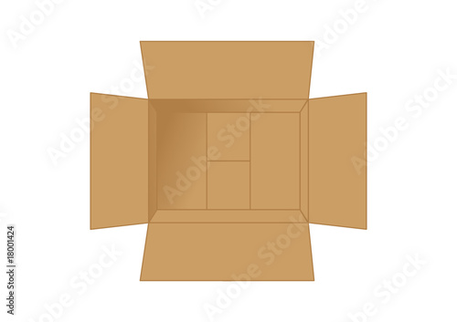 Paket geöffnet