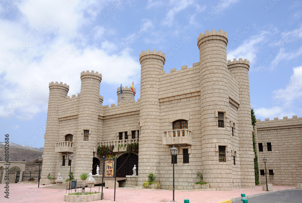 Fototapeta premium Zamek San Miguel. Wyspy Kanaryjskie Teneryfa, Hiszpania