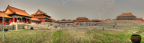 Awesome Forbidden City in Beijing (Peking) (Panorama)