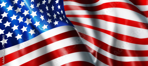 American Flag Illustration photo