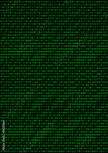 schwarzer hintergrund mit grüner matrix