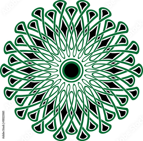 eye - round ornament pattern