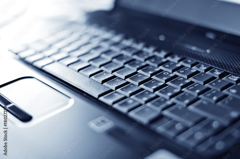 close-up laptop with shallow DOF close-up laptop with shallow DOF