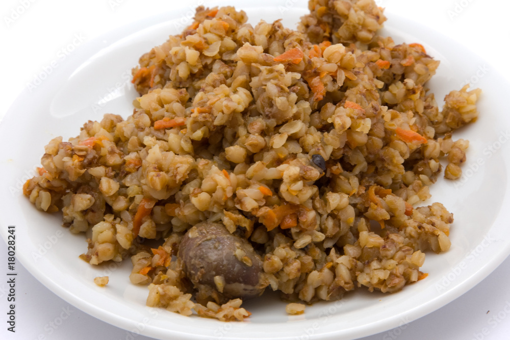Boiled buckwheat Boiled buckwheat