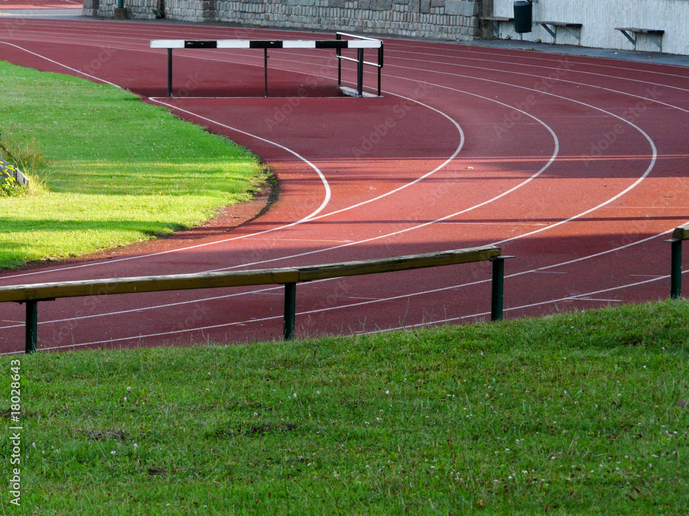 Obraz premium piste d'athlétisme