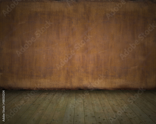 Grunge abstract empty room - interior background image