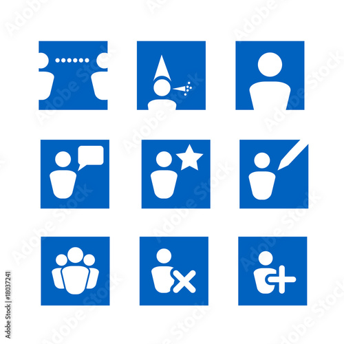 social network web icons