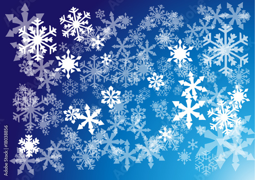 Weihnachten - Schneeflocken, Schneekristalle