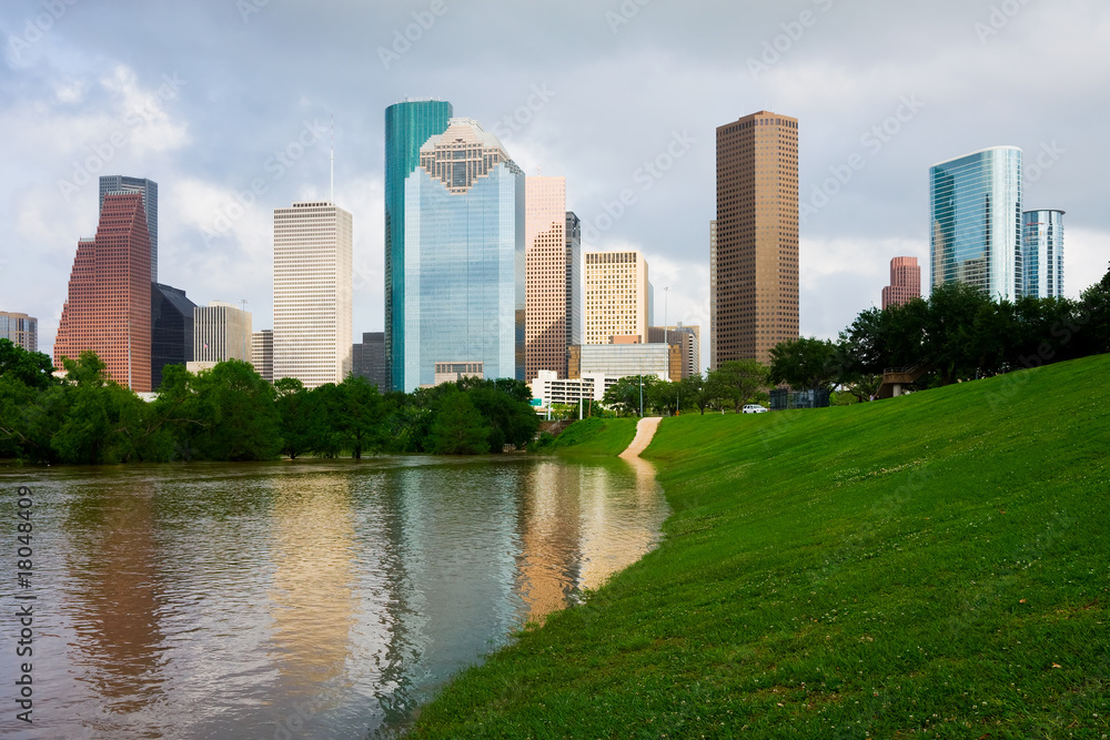 Naklejka premium Houston Texas