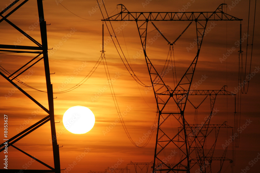 słupy energetyczne 114