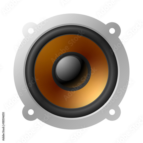 Speaker. Vector illustration.