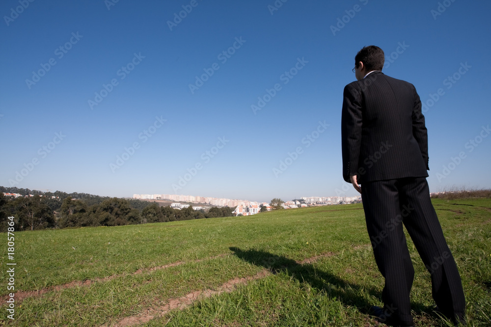 Alone at the field Alone at the field