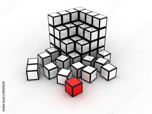 Cubes 3d