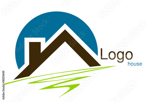 House logo, roof logo