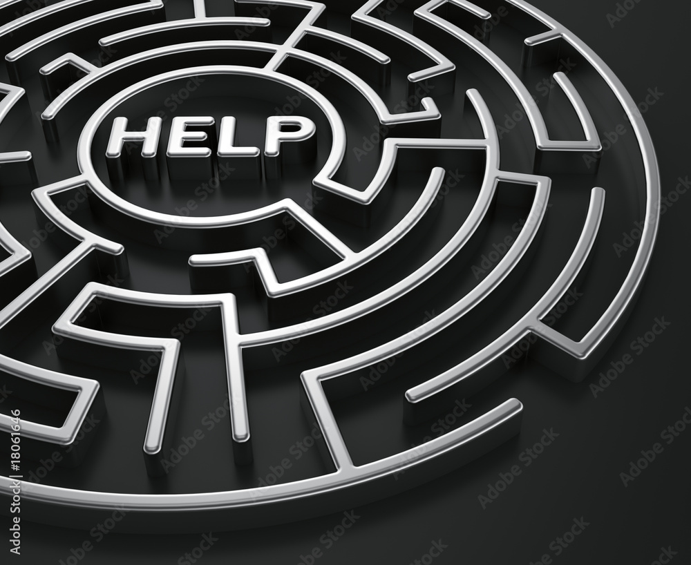 Maze - Search for help Maze - Search for help