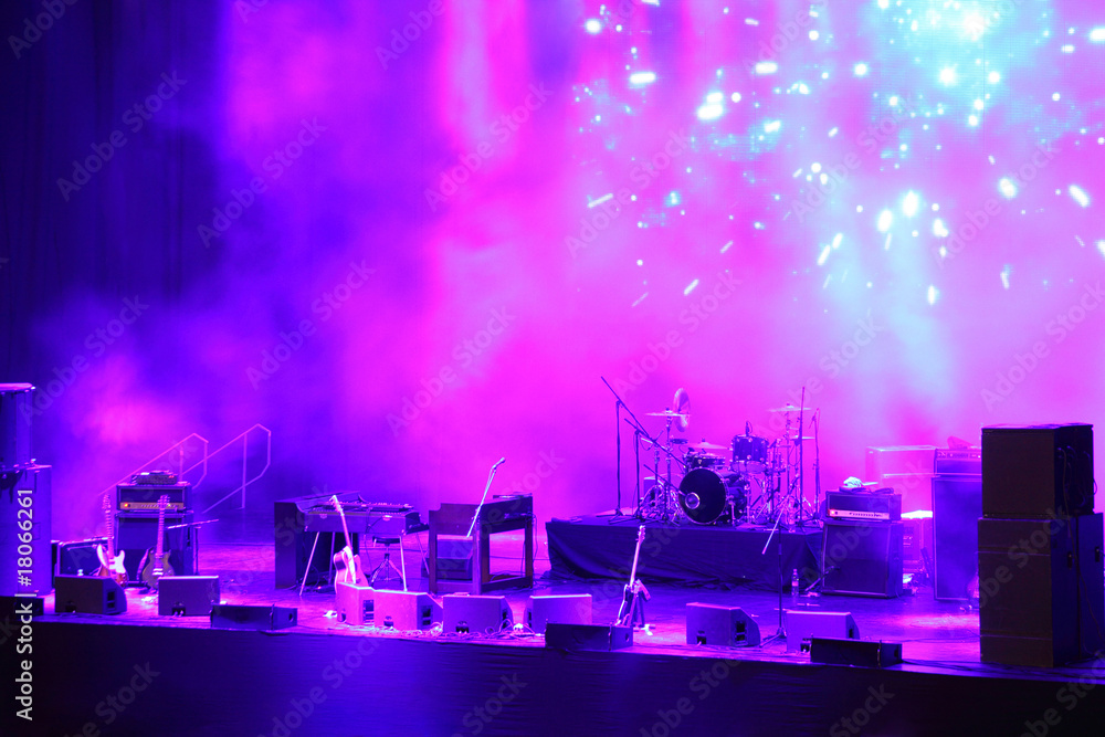 Fototapeta premium concert stage