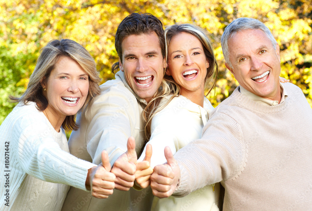 Obraz premium Happy family
