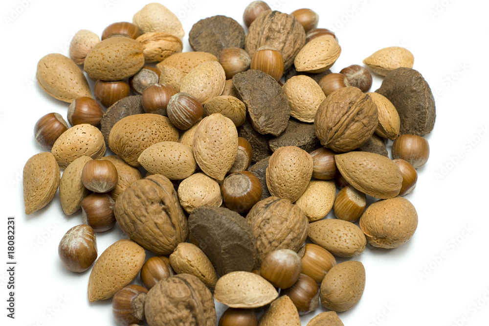 Selection of nuts Selection of nuts
