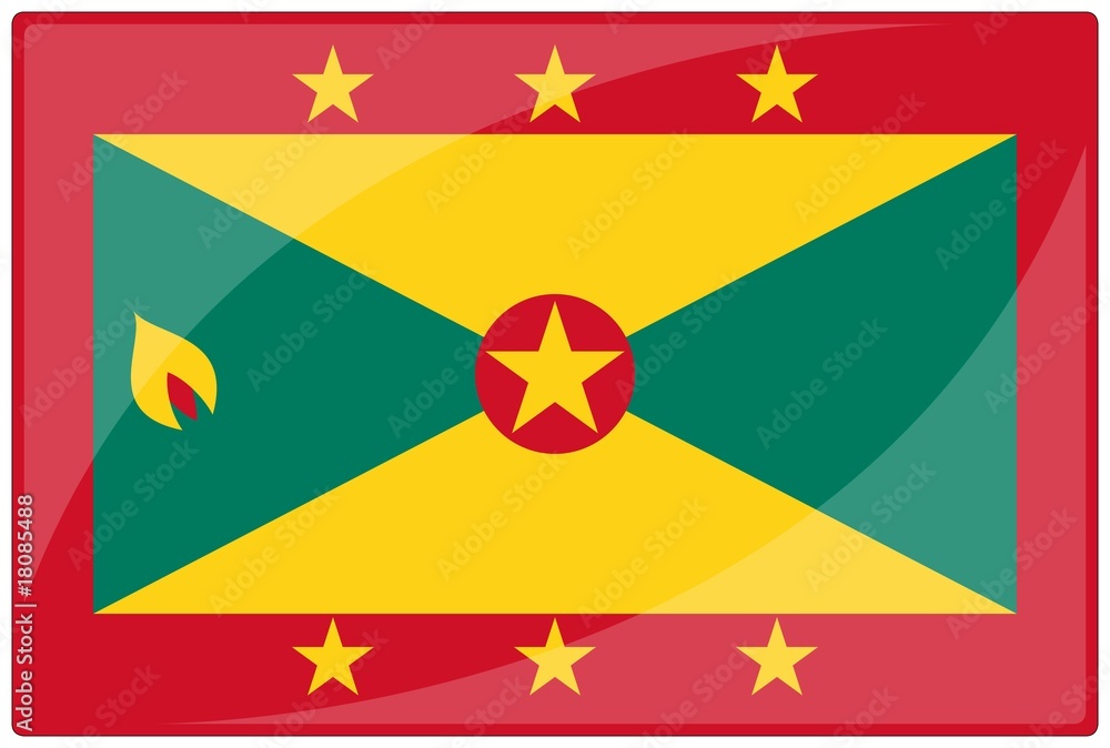drapeau glassy grenade flag drapeau glassy grenade flag