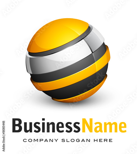 Business logo design 3D