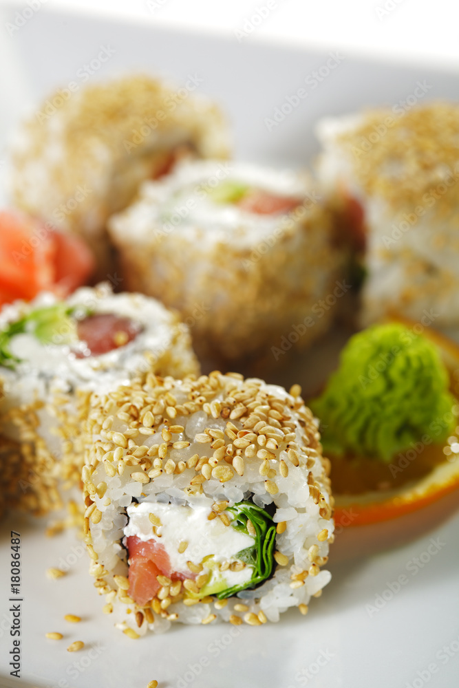 Smoked Salmon Roll Smoked Salmon Roll
