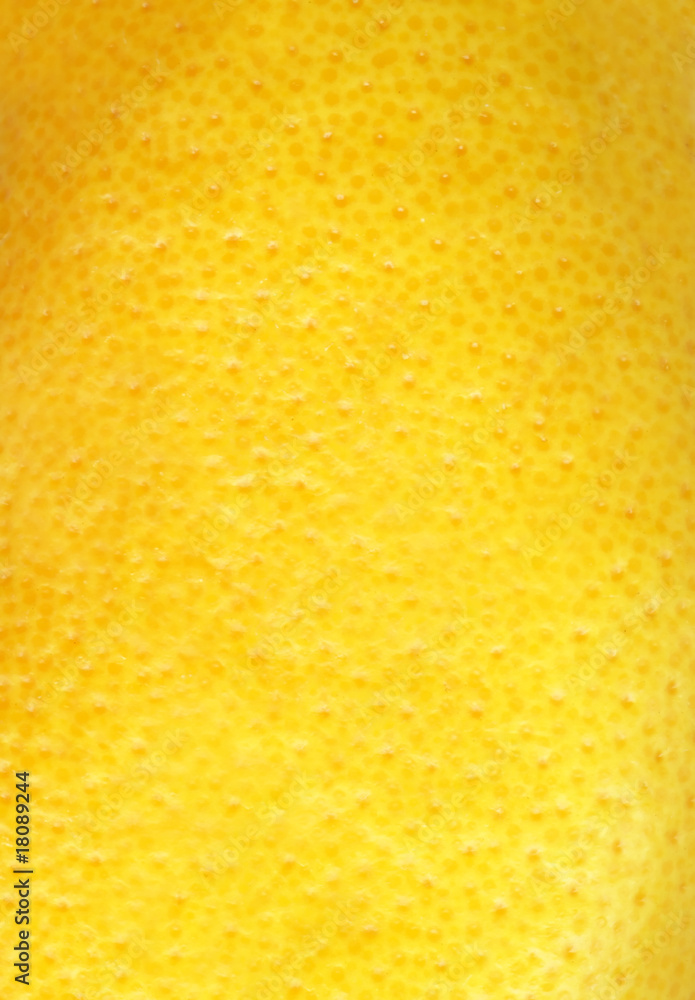 Texture of grapefruit skin.