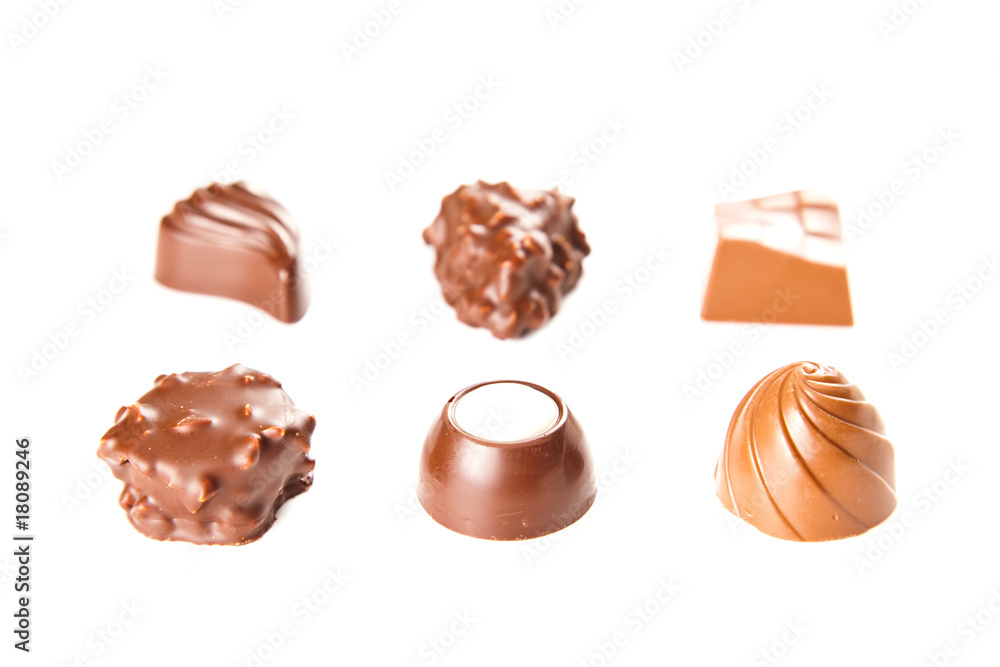 Obraz premium sweet chocolate bombon