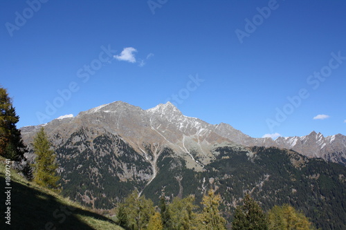 Bergkette in Südtirol
