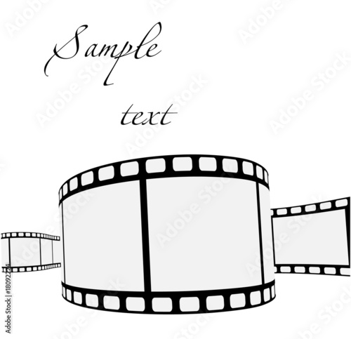 vector film strip