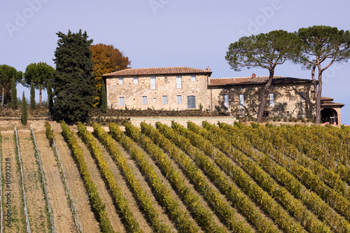 tuscany countryside photo