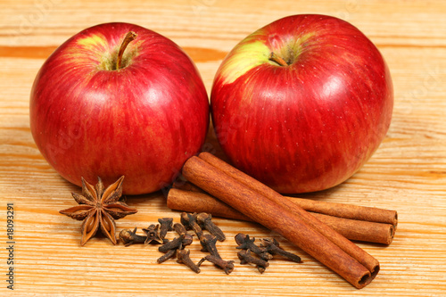 Apples and spices
