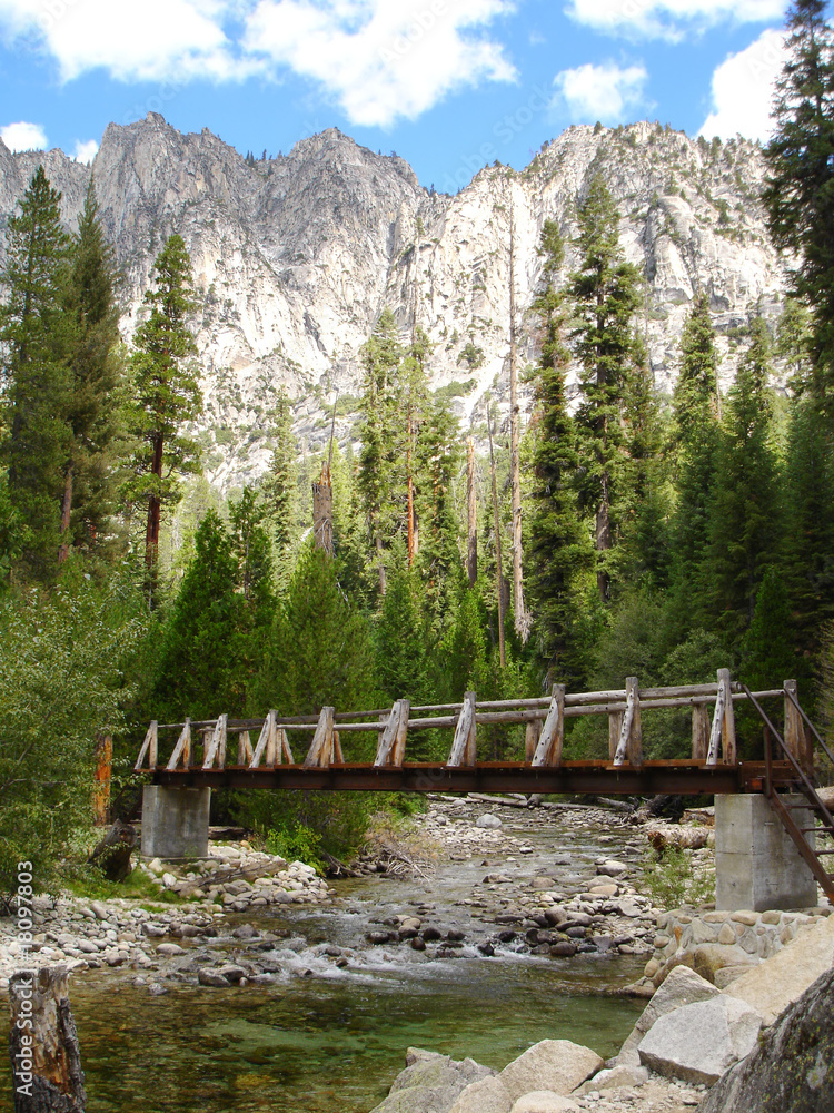 Kings canyon national park scenery, USA