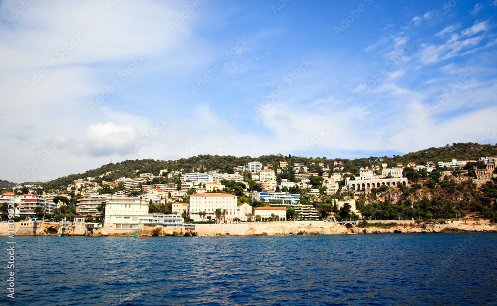 The billionaire's houses at Nice beach front