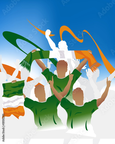 Irish crowd