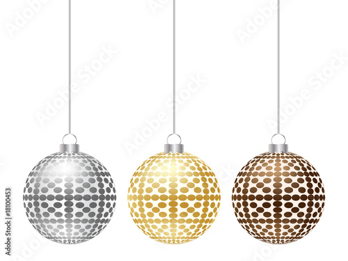 christmas globe vector illustration