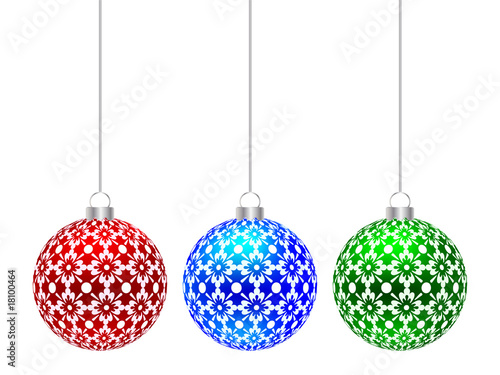 christmas globe vector illustration