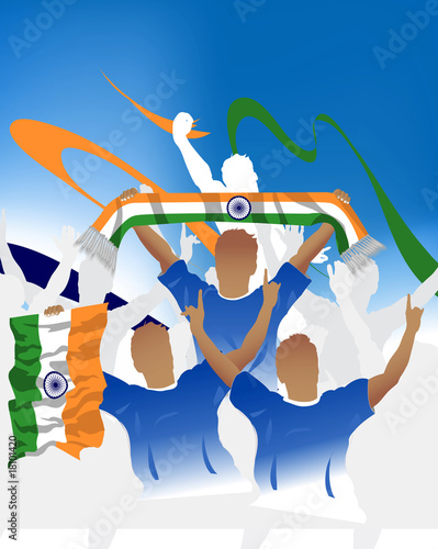 Indian crowd