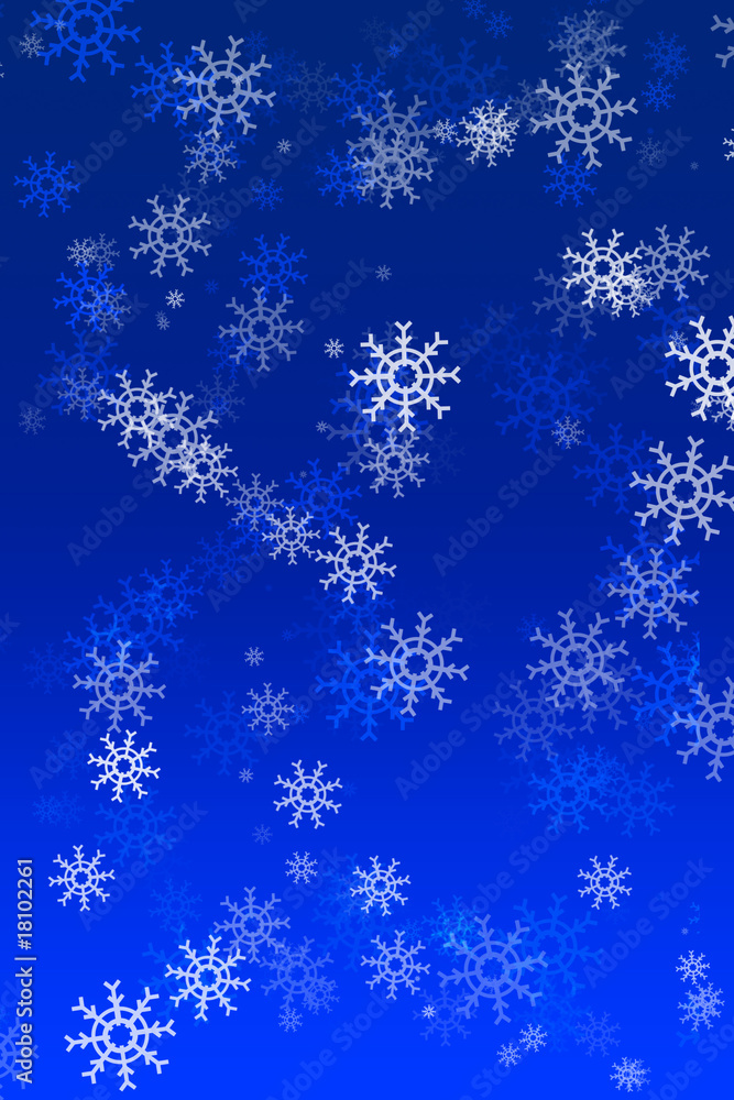 Abstract snow background. Winter