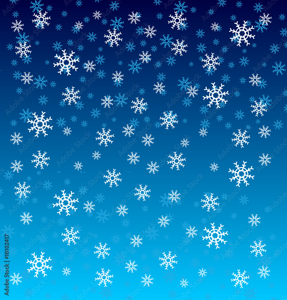 Snow background. Vector. Snow background. Vector.