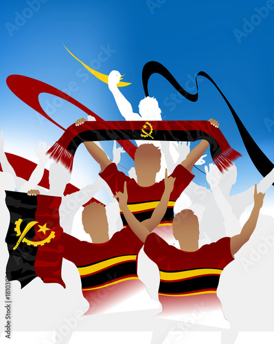 Angola  crowd