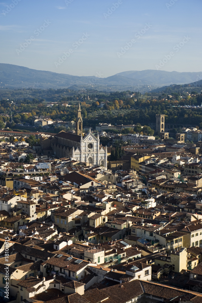 Italy, Florence, Basilica di Santa Croce