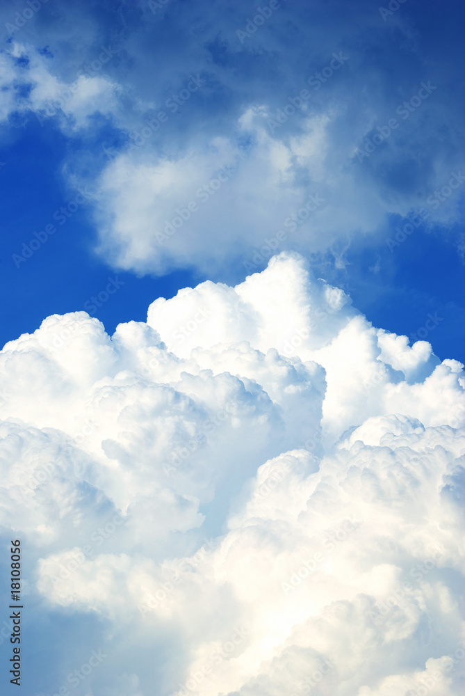 Naklejka premium clouds