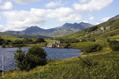 View to Snowdon and the Horseshoe
