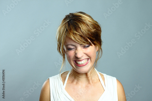 Zähne zusammen beißen