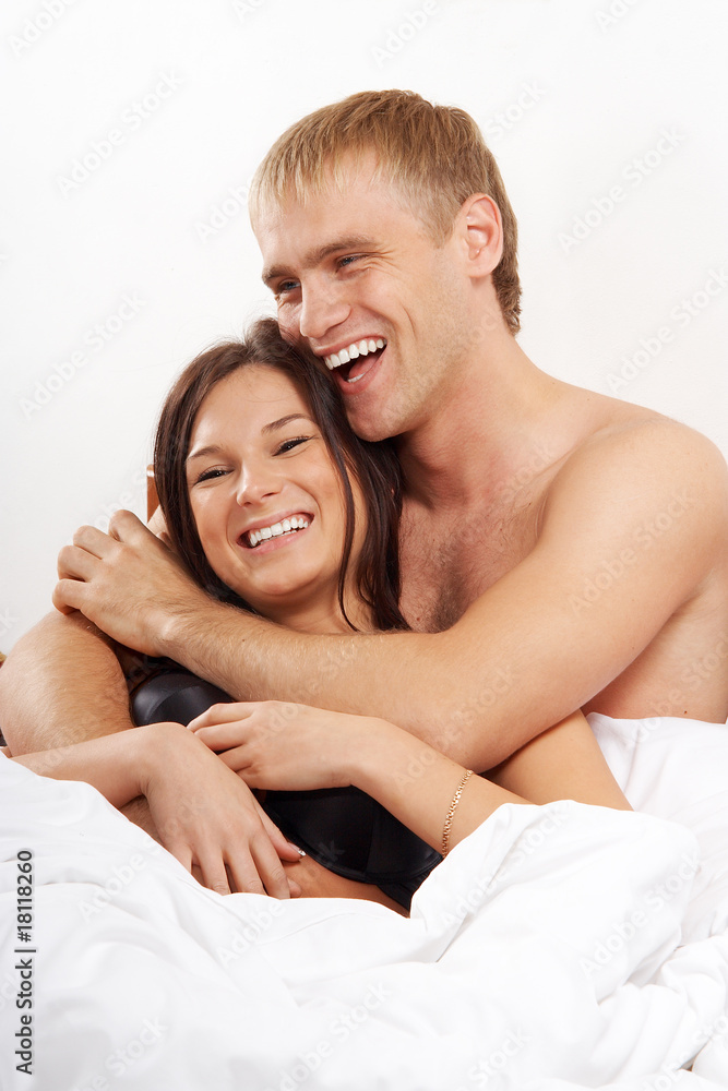 Laughing couple Laughing couple