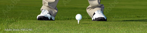 Golf Banner - Abschlag
