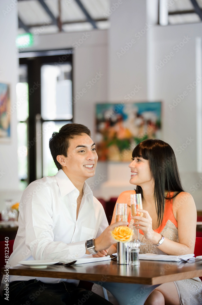 Couple with Wine Couple with Wine